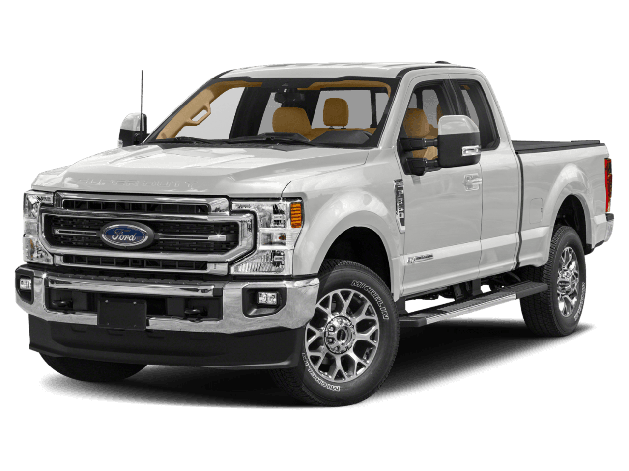 2021 Ford Super Duty F-350 SRW LARIAT - Front 3/4, facing to the left