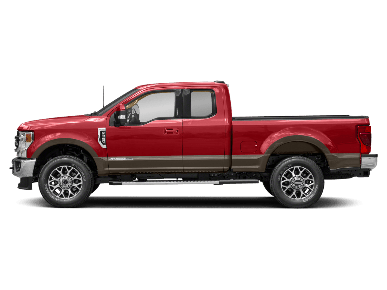 2021 Ford Super Duty F-350 SRW LARIAT - Profile, facing to the left