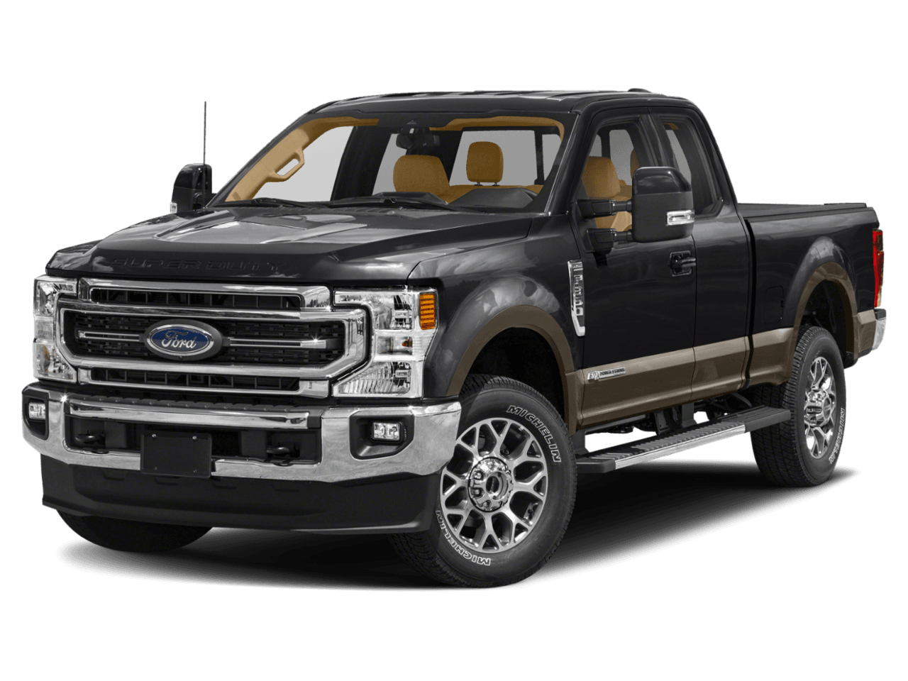 2021 Ford Super Duty F-350 SRW LARIAT - Front 3/4, facing to the left