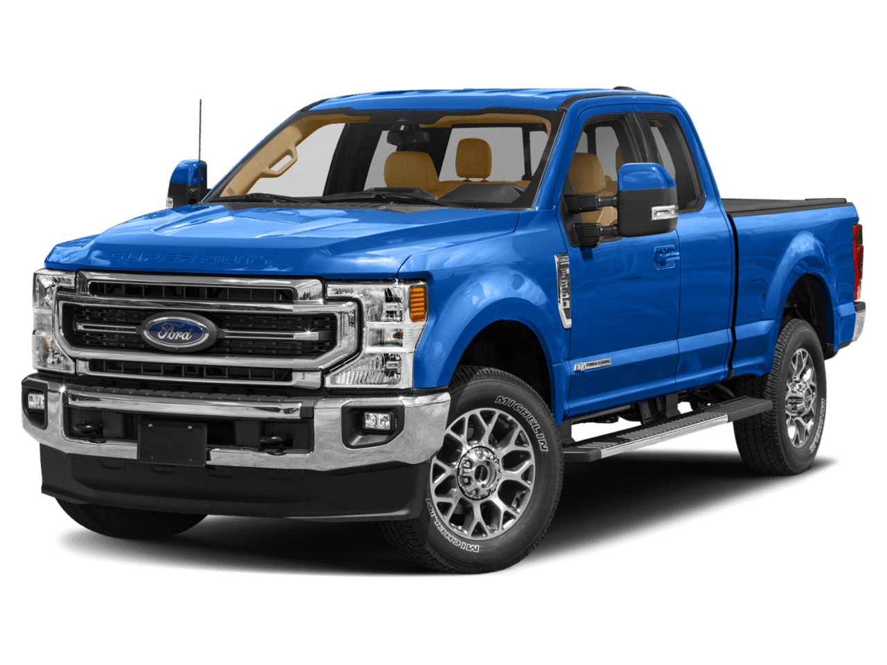 2021 Ford Super Duty F-350 SRW LARIAT - Front 3/4, facing to the left