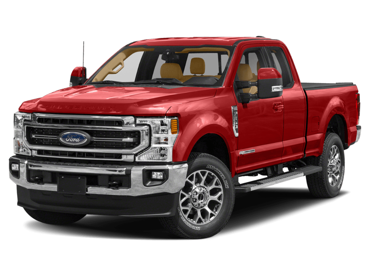 2021 Ford Super Duty F-350 SRW LARIAT - Front 3/4, facing to the left
