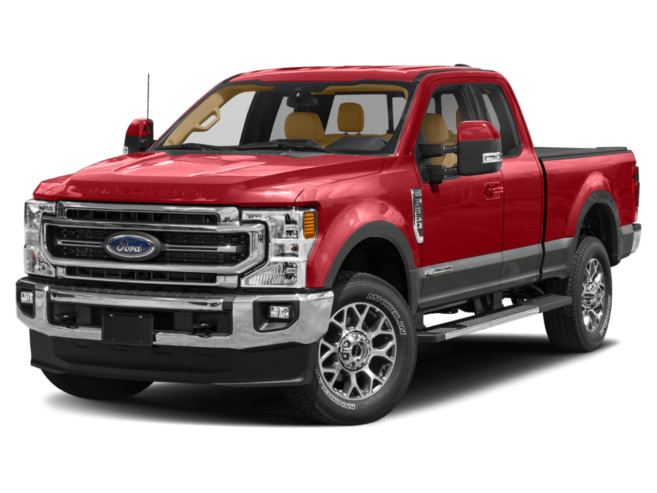 2021 Ford Super Duty F-350 SRW LARIAT - Front 3/4, facing to the left