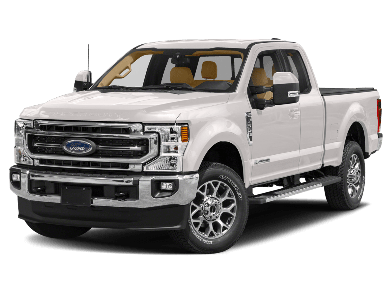 2021 Ford Super Duty F-350 SRW LARIAT - Front 3/4, facing to the left