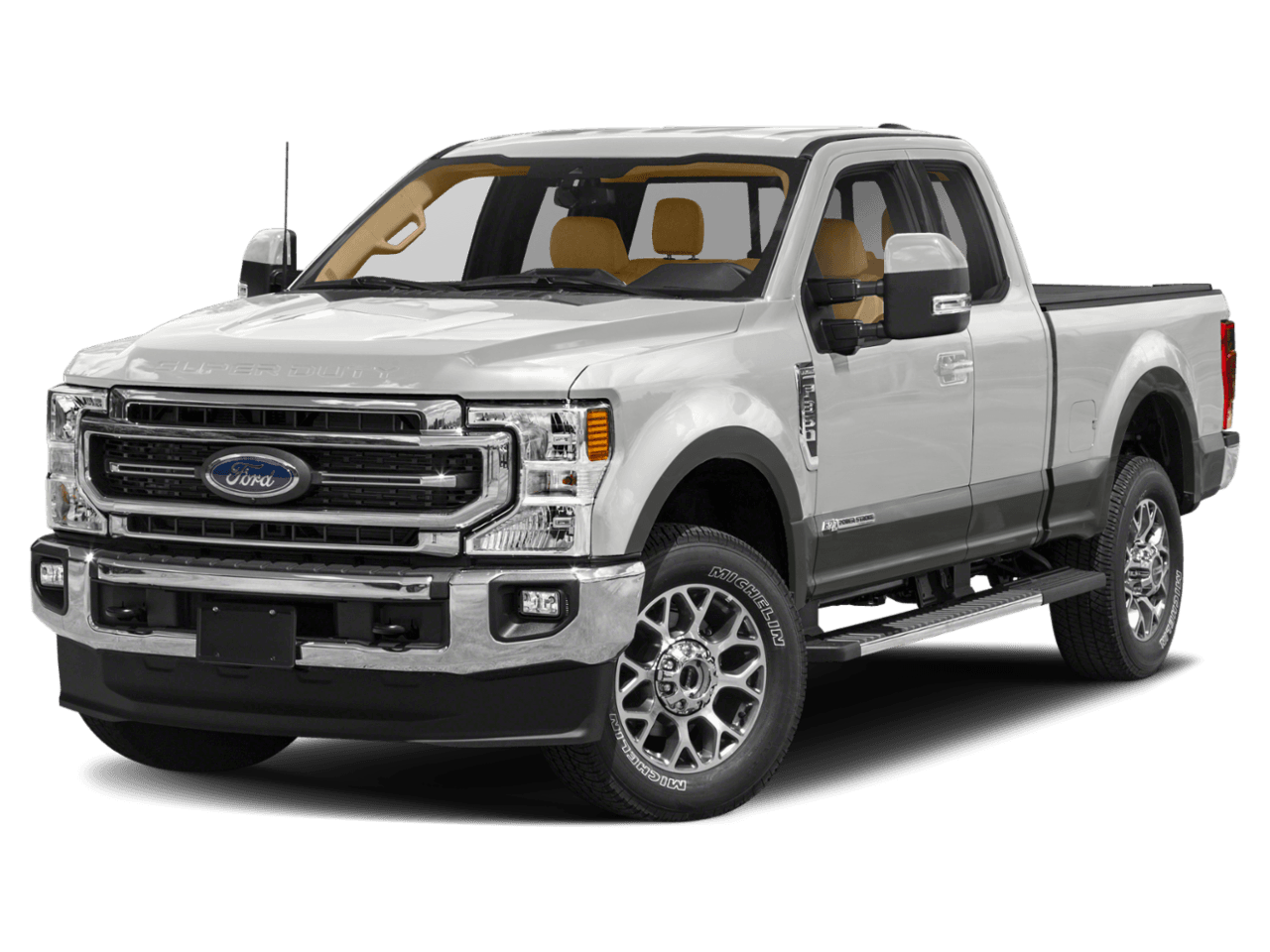 2021 Ford Super Duty F-350 SRW LARIAT - Front 3/4, facing to the left