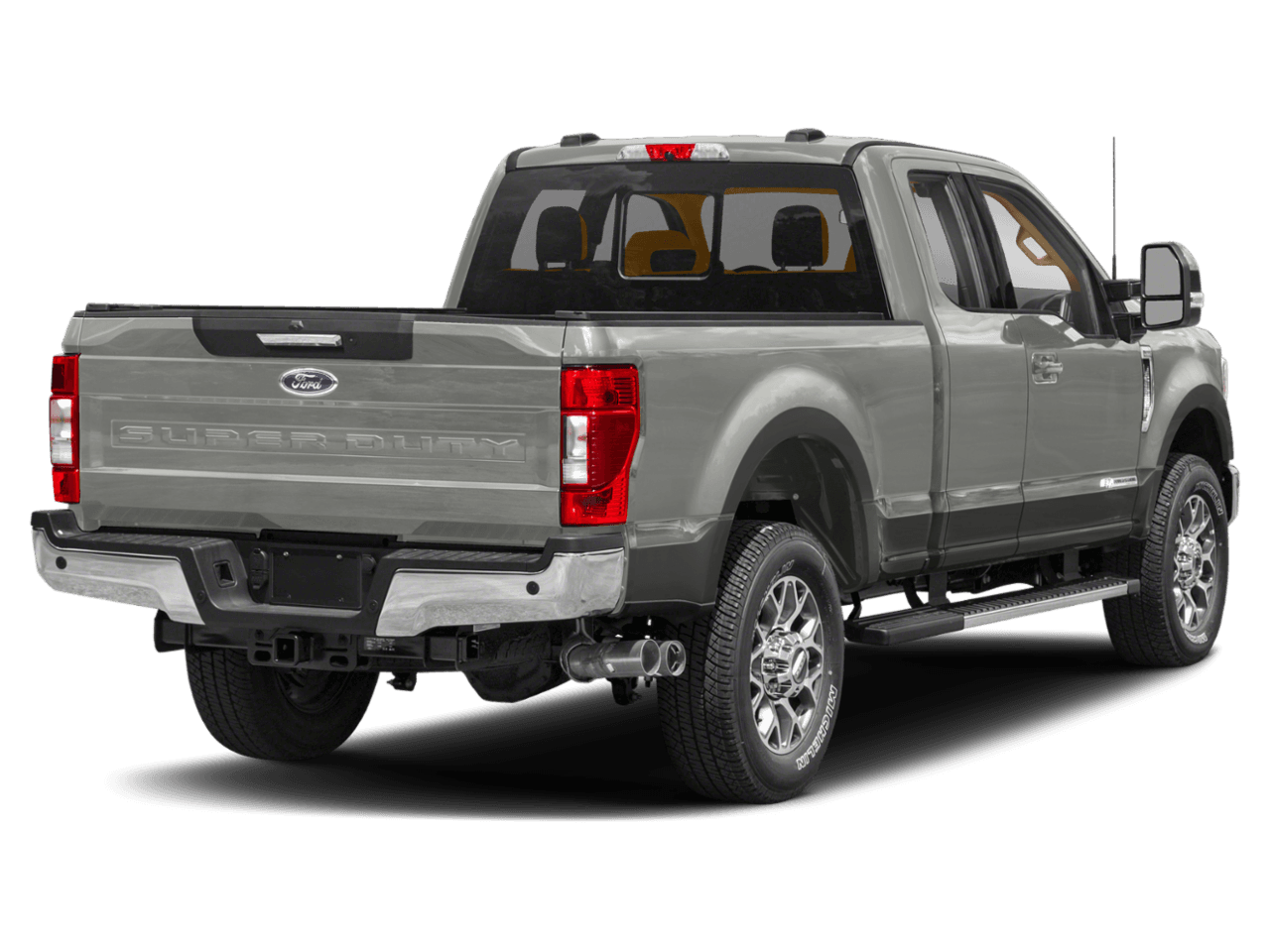 2021 Ford Super Duty F-350 SRW LARIAT - Rear 3/4, facing to the right