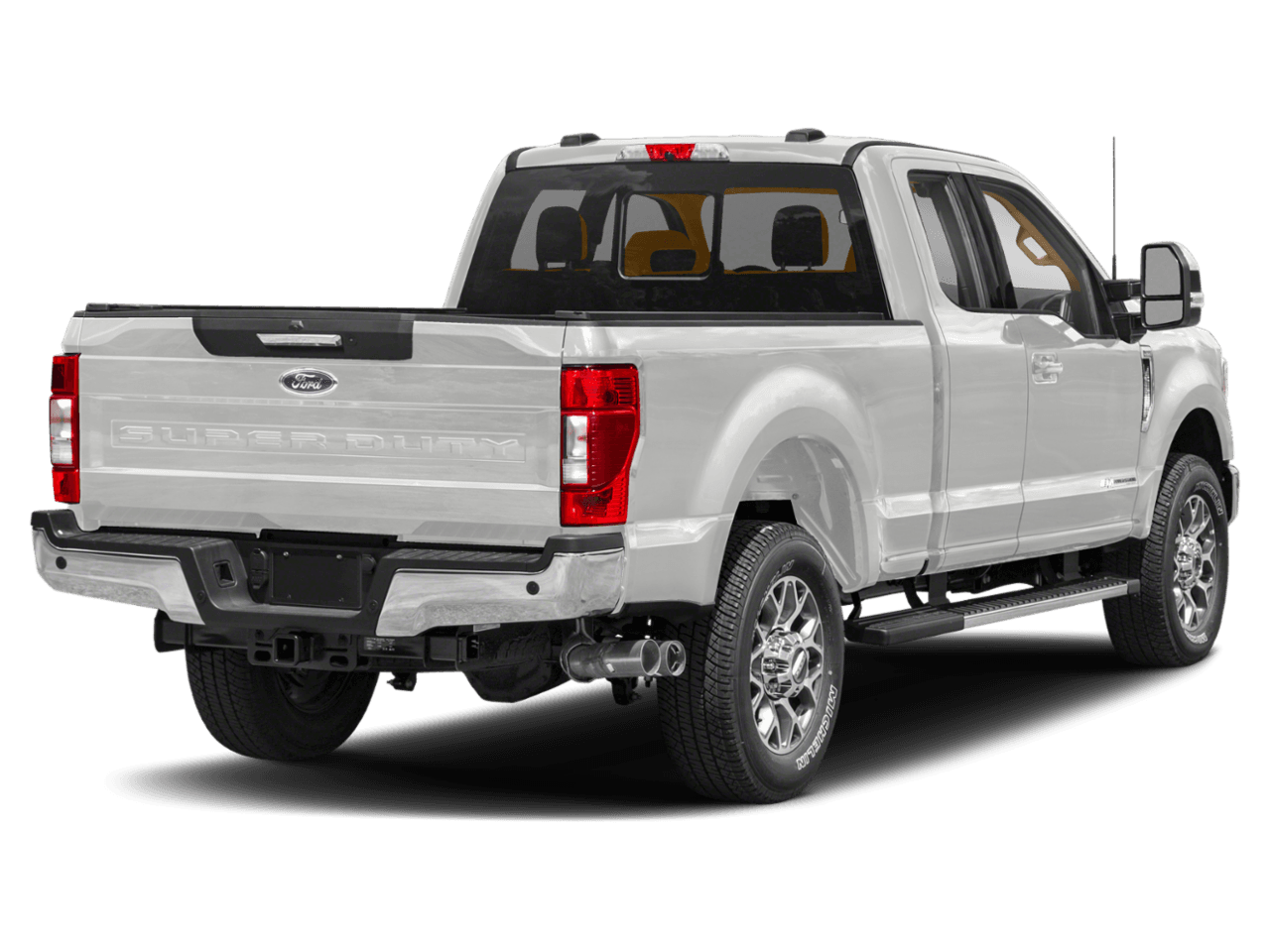 2021 Ford Super Duty F-350 SRW LARIAT - Rear 3/4, facing to the right