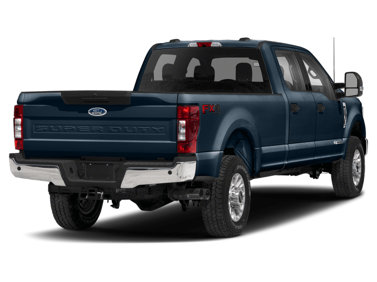 2021 Ford Super Duty F-350 SRW XLT - Rear 3/4, facing to the right