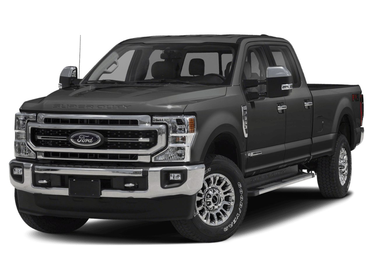 2021 Ford Super Duty F-350 SRW LARIAT - Front 3/4, facing to the left