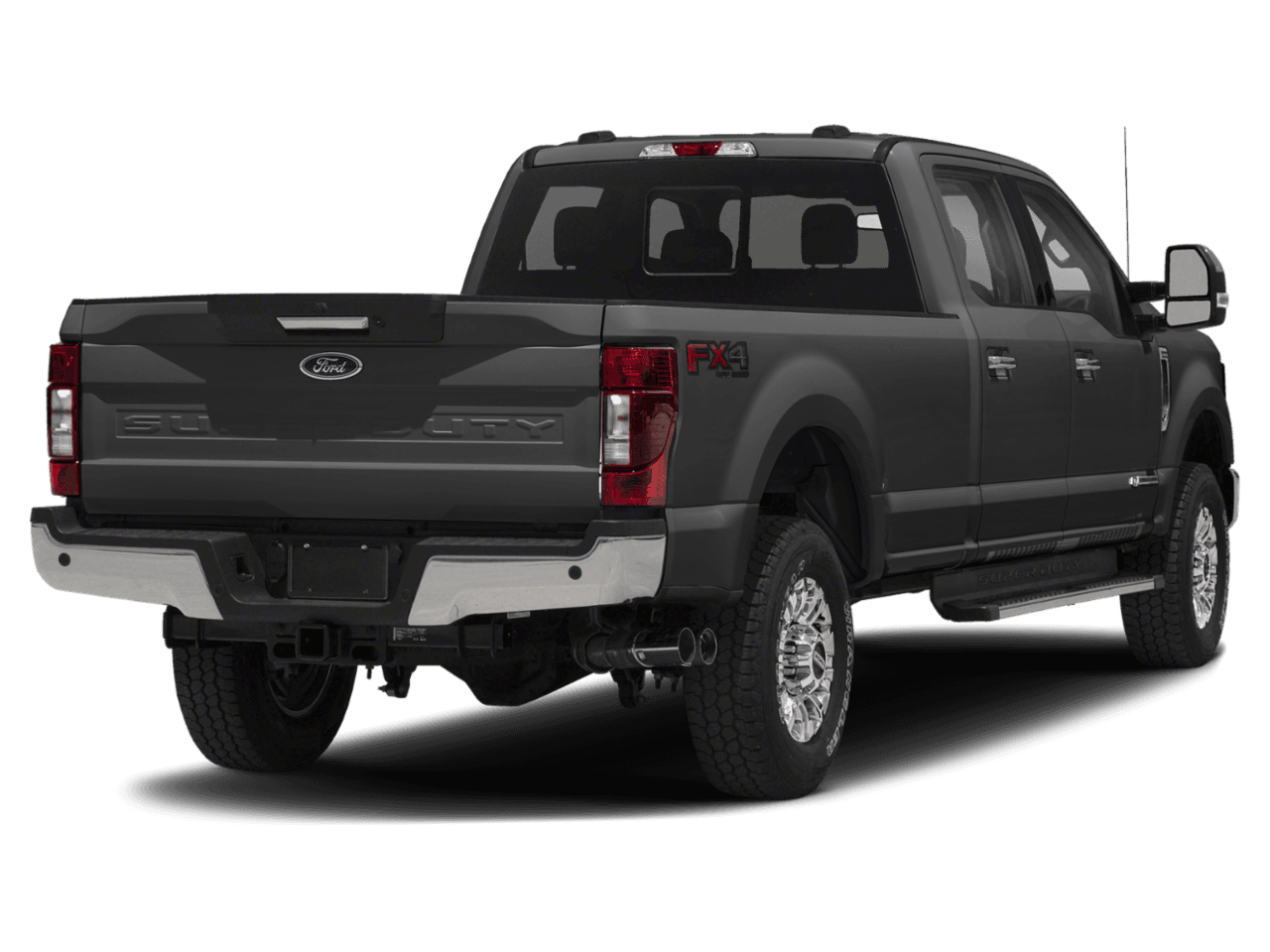2021 Ford Super Duty F-350 SRW LARIAT - Rear 3/4, facing to the right