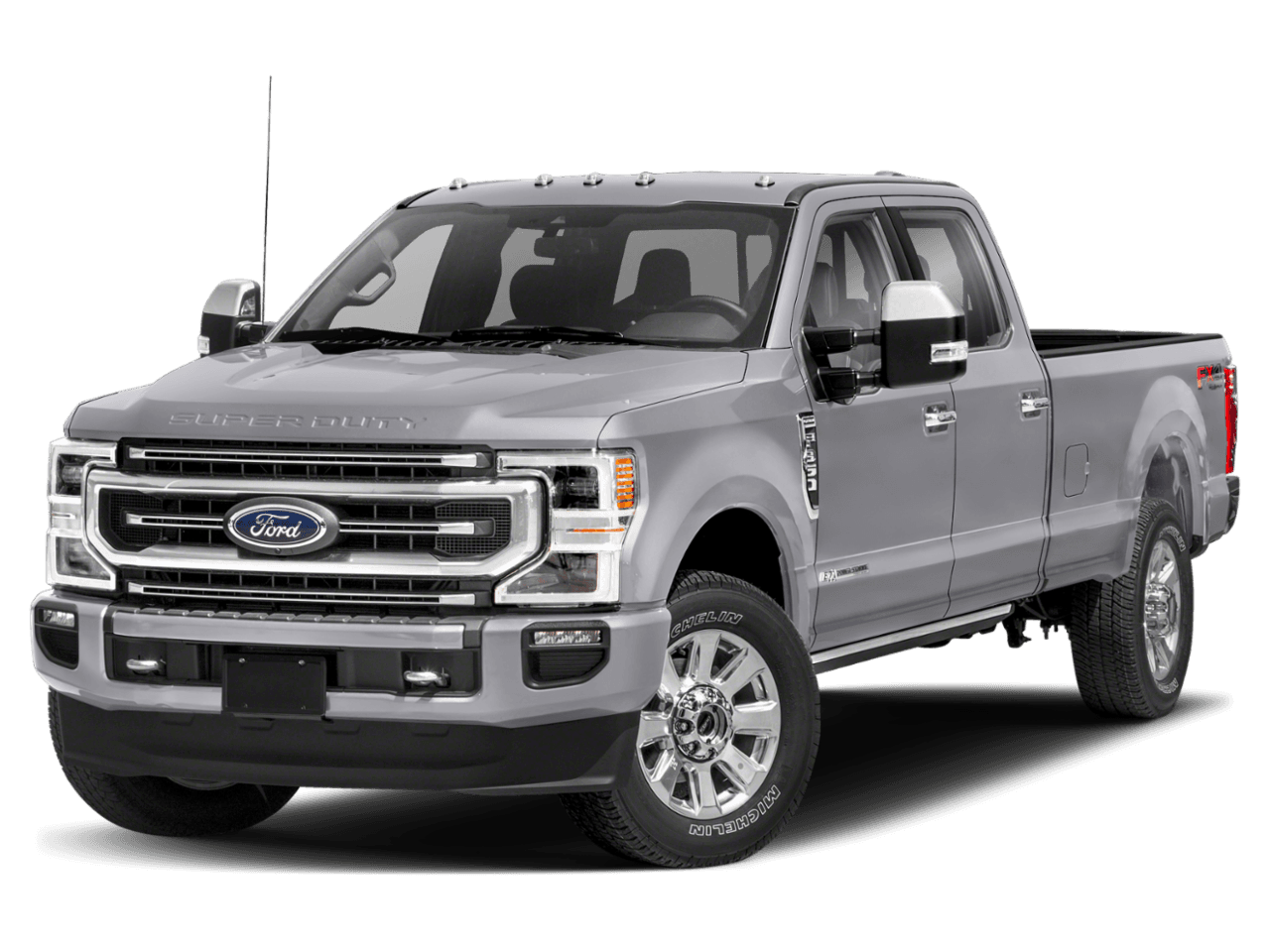 2021 Ford Super Duty F-350 SRW Platinum - Front 3/4, facing to the left