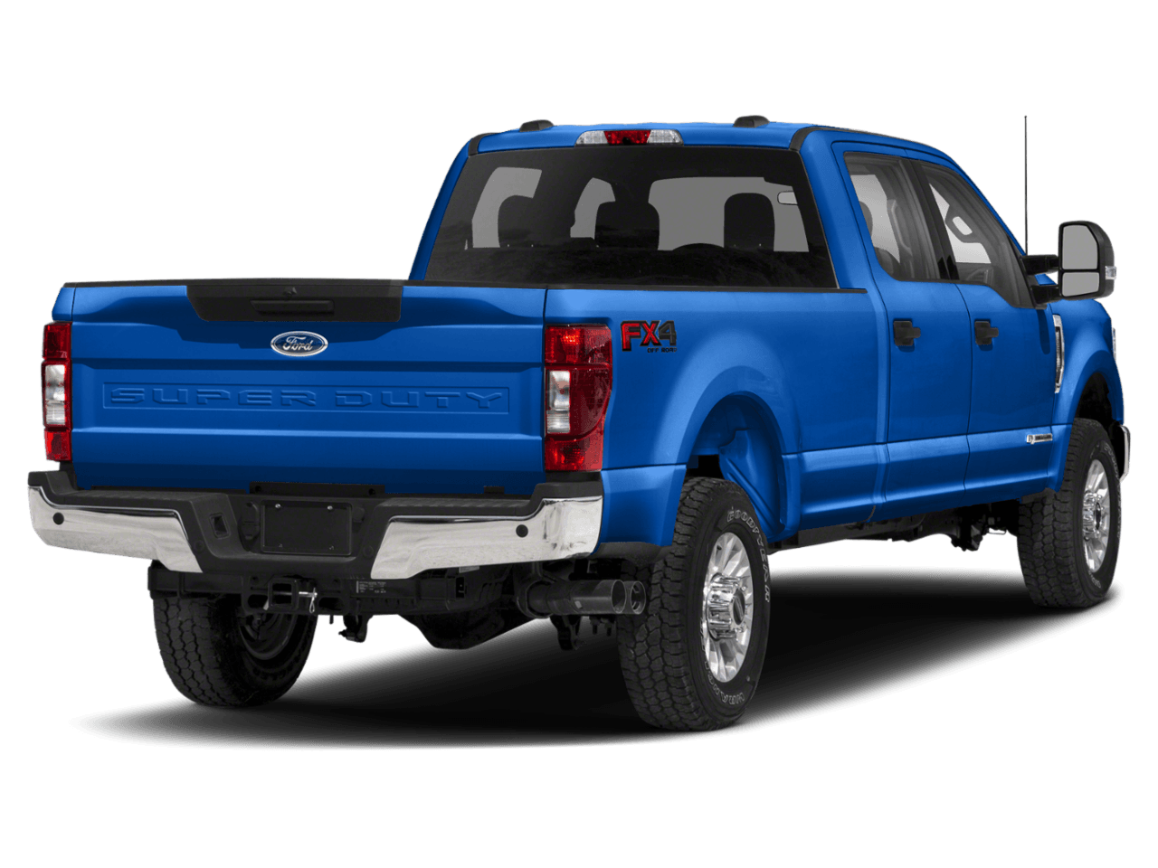 2021 Ford Super Duty F-350 SRW XLT - Rear 3/4, facing to the right