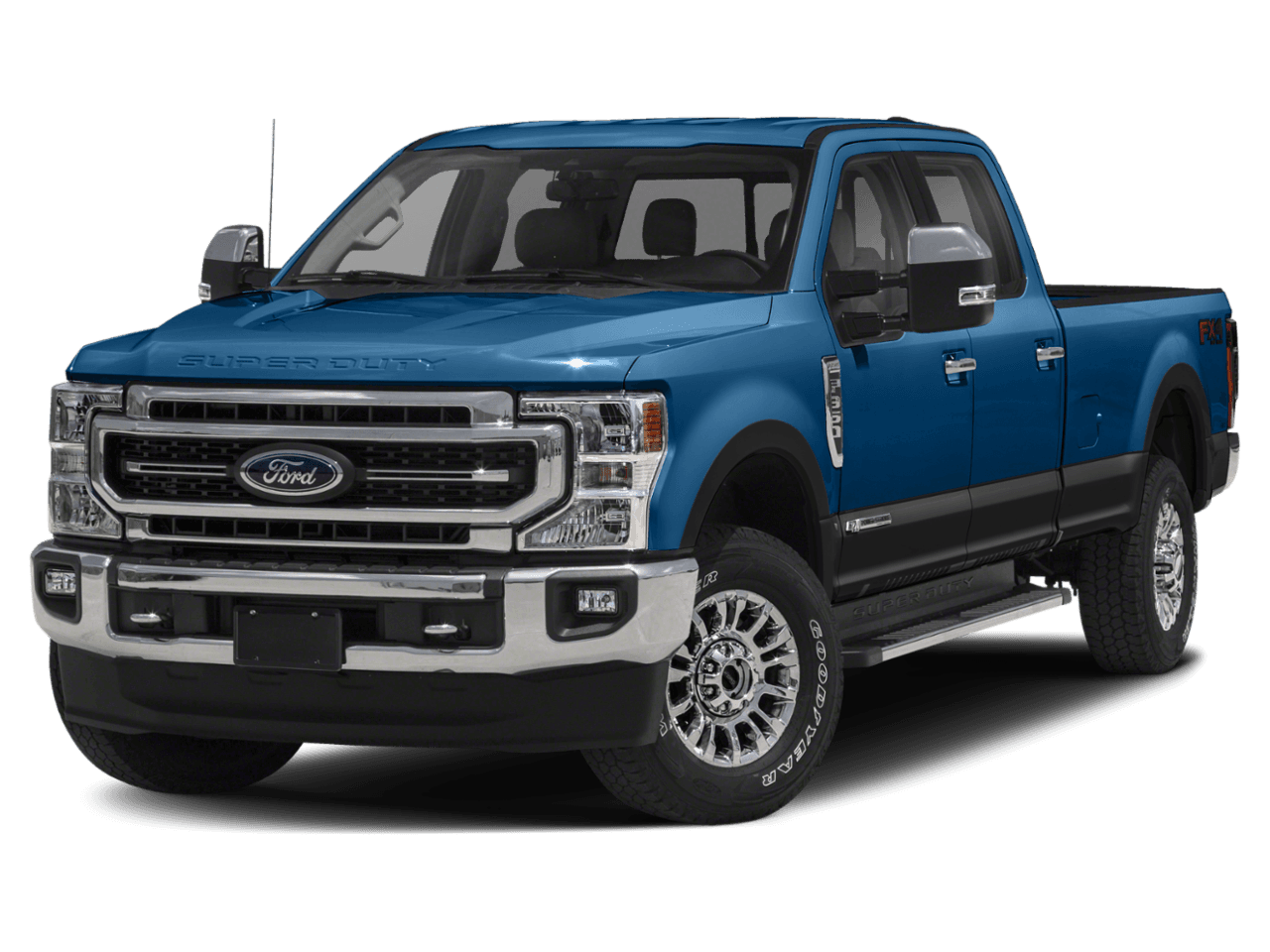 2021 Ford Super Duty F-350 SRW LARIAT - Front 3/4, facing to the left