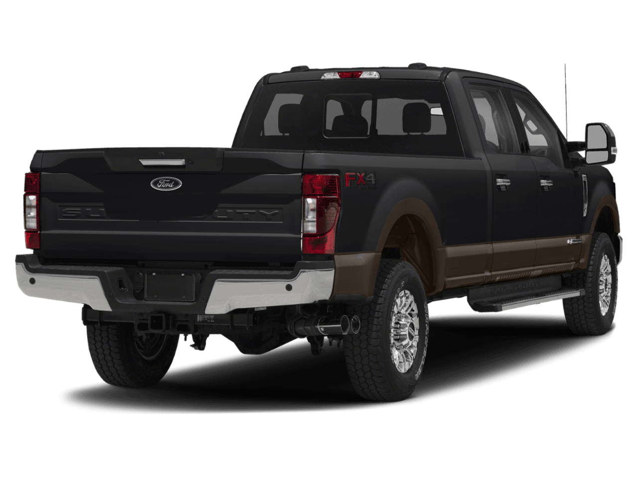2021 Ford Super Duty F-350 SRW LARIAT - Rear 3/4, facing to the right