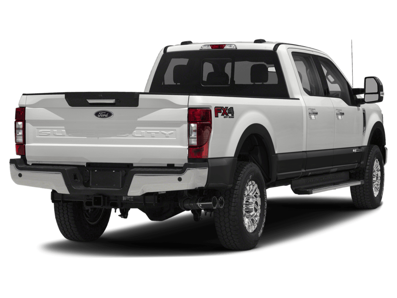 2021 Ford Super Duty F-350 SRW LARIAT - Rear 3/4, facing to the right