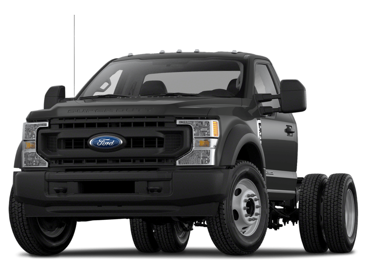 2021 Ford Super Duty F-350 DRW XLT 2WD Reg Cab 145" WB 60" CA - Front 3/4, facing to the left