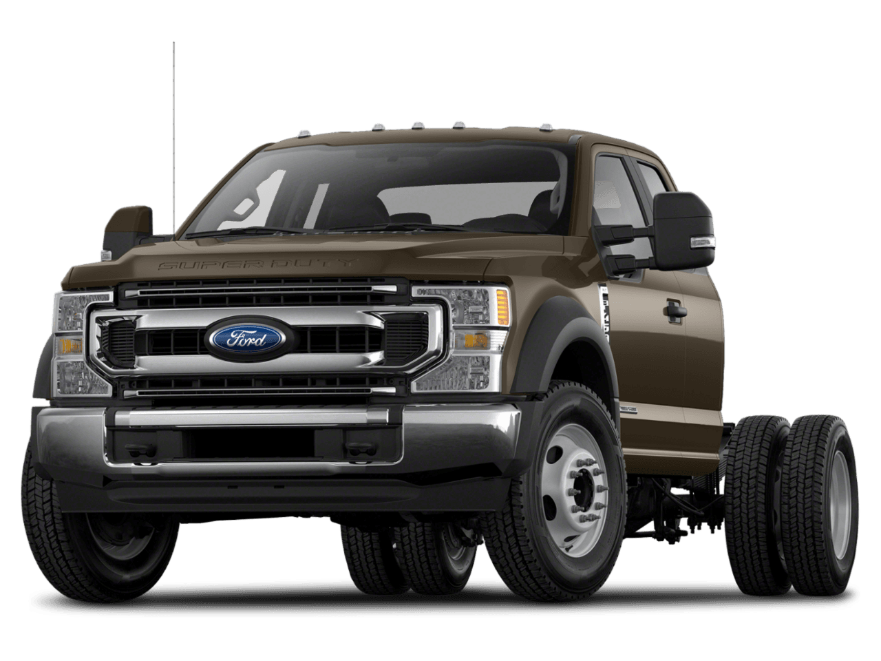 2021 Ford Super Duty F-350 DRW XLT 2WD SuperCab 168" WB 60" CA - Front 3/4, facing to the left