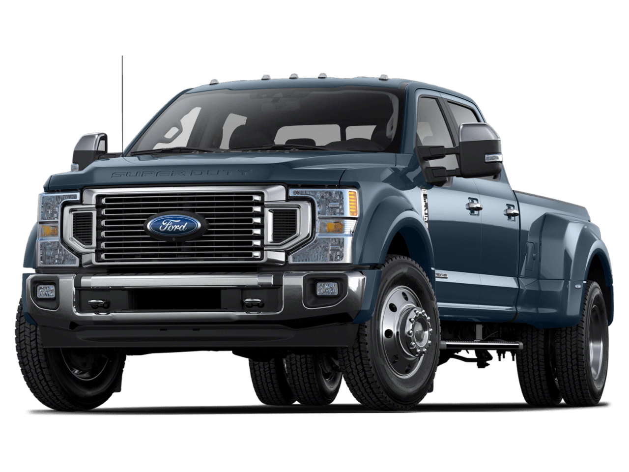 2021 Ford Super Duty F-450 DRW XLT - Front 3/4, facing to the left