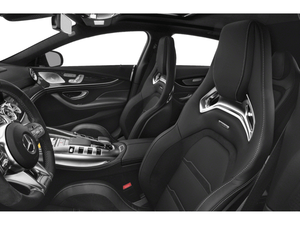 2021 Mercedes-Benz AMG GT AMG GT 53 - Interior Driver's Side with Door Open, Front Seat Feature