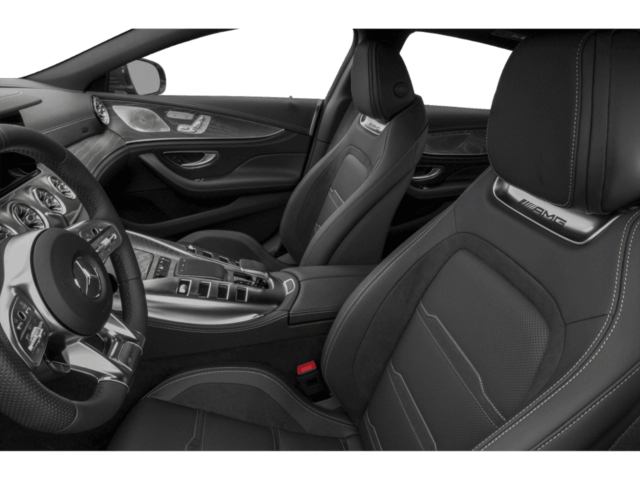 2021 Mercedes-Benz AMG GT AMG GT 43 - Interior Driver's Side with Door Open, Front Seat Feature
