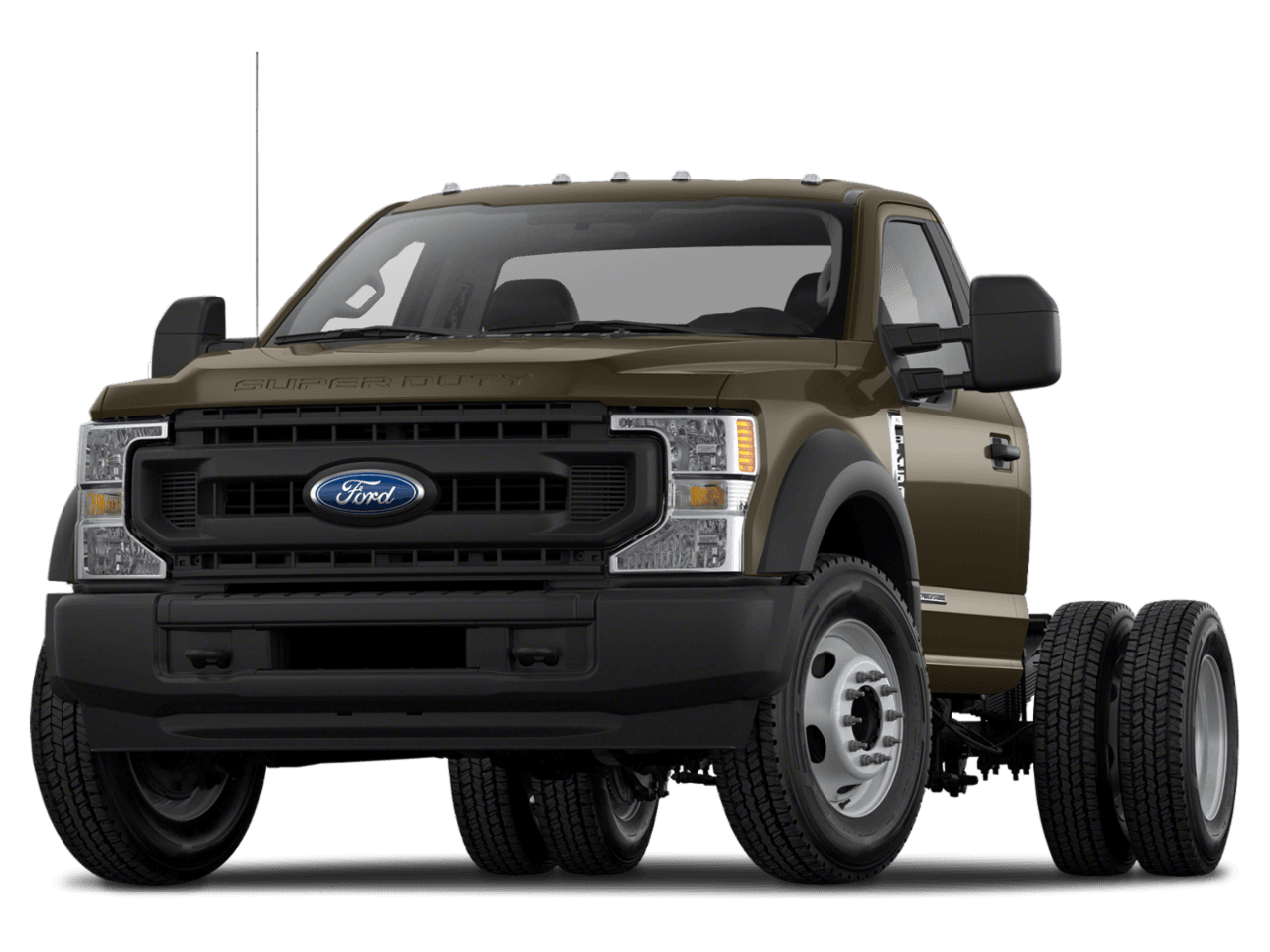 2021 Ford Super Duty F-450 DRW XLT 2WD Reg Cab 169" WB 84" CA - Front 3/4, facing to the left