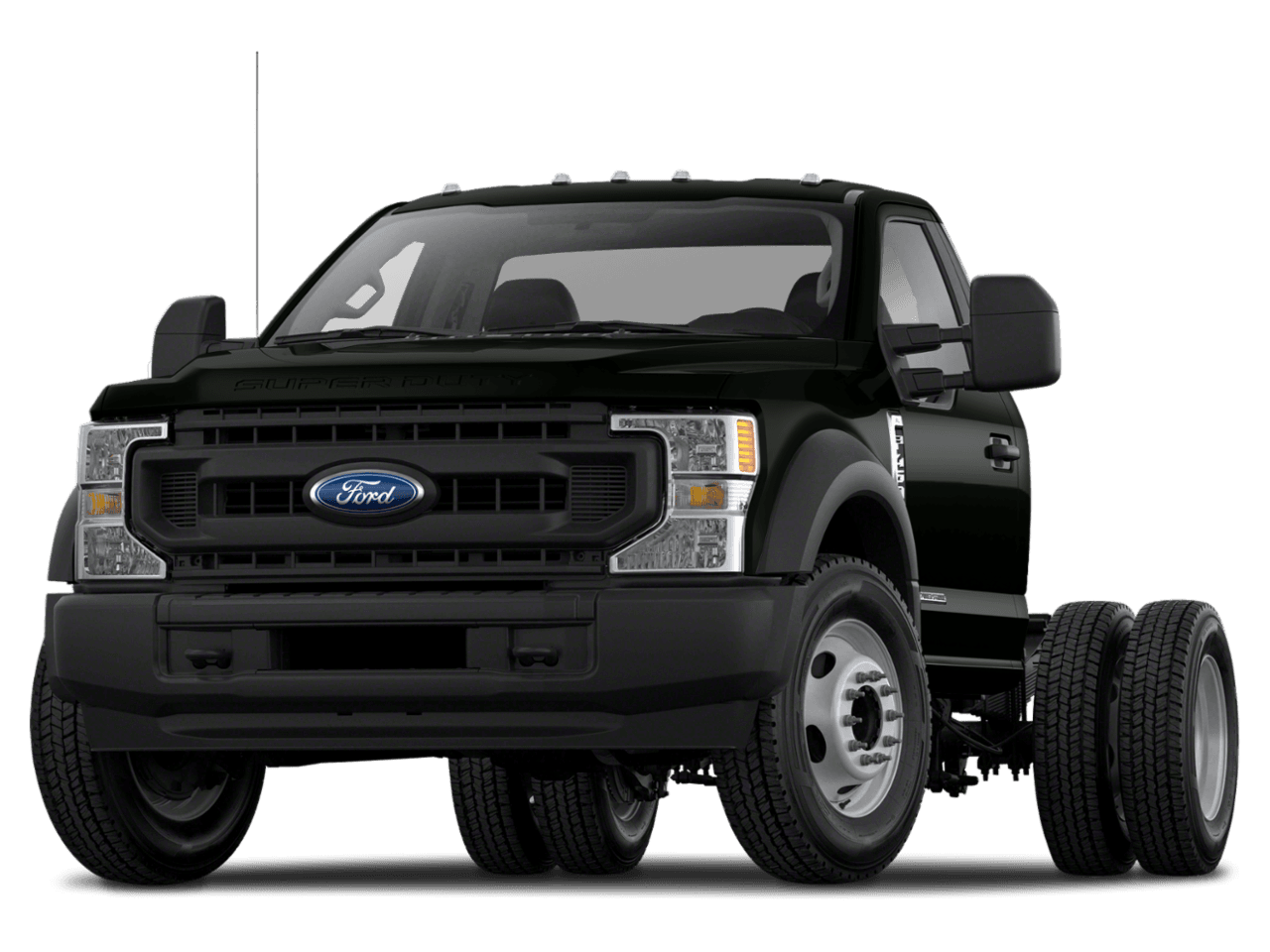 2021 Ford Super Duty F-450 DRW XL 2WD Reg Cab 205" WB 120" CA - Front 3/4, facing to the left