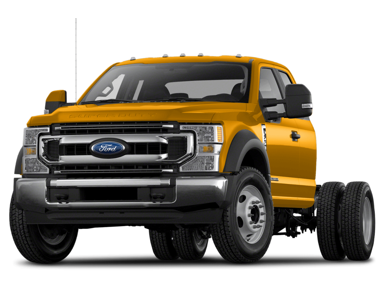 2021 Ford Super Duty F-450 DRW XL 2WD SuperCab 168" WB 60" CA - Front 3/4, facing to the left