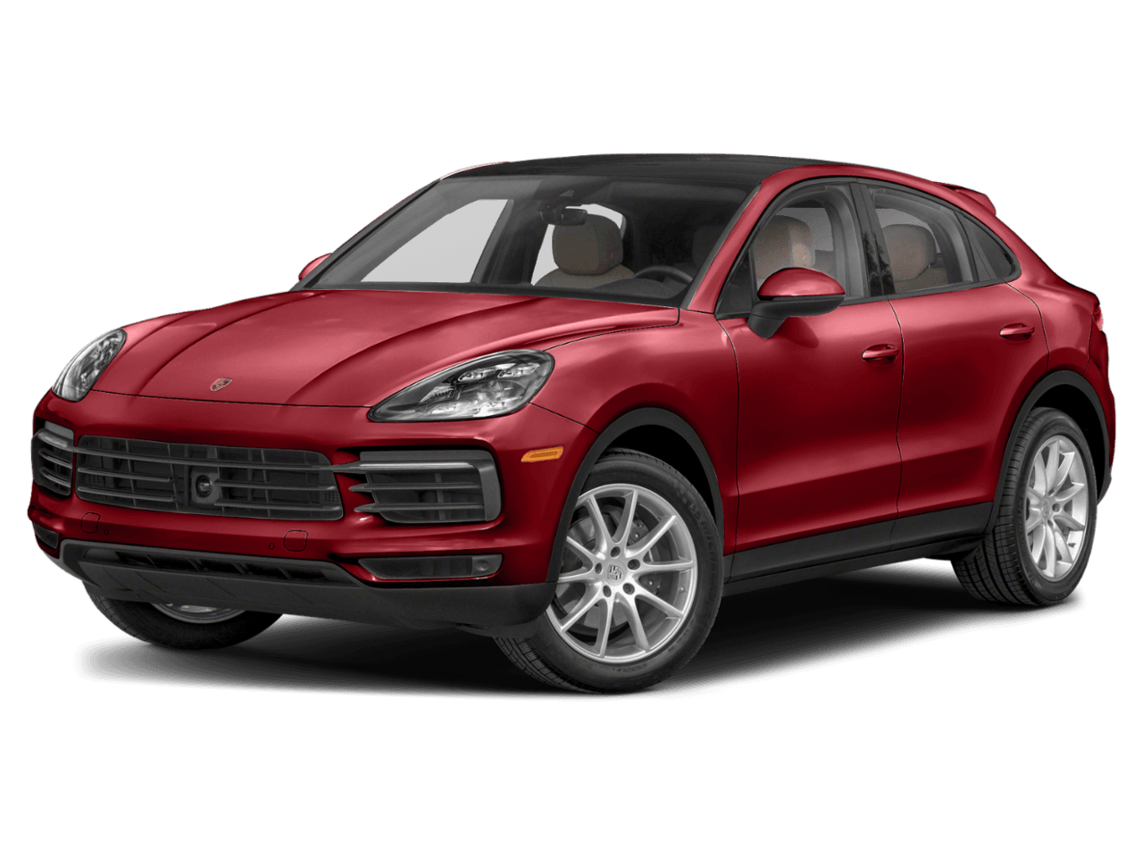 2021 Porsche Cayenne S - Front 3/4, facing to the left