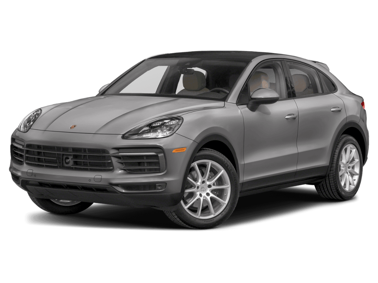 2021 Porsche Cayenne S - Front 3/4, facing to the left