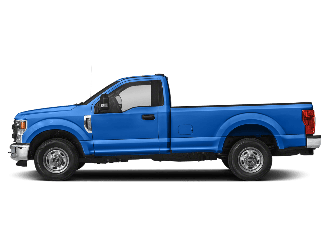 2021 Ford Super Duty F-250 SRW XL 4WD Reg Cab 8' Box - Profile, facing to the left
