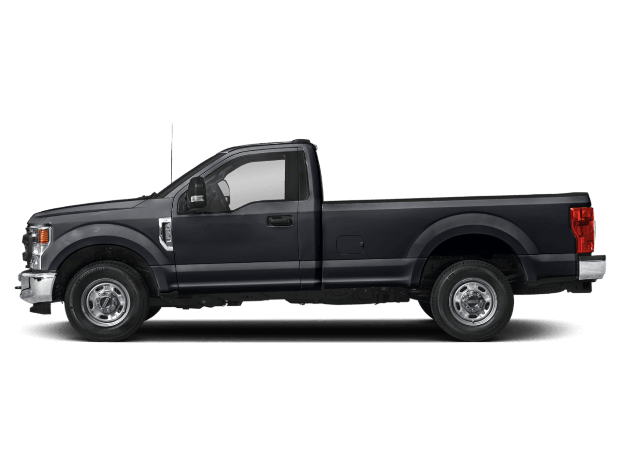 2021 Ford Super Duty F-250 SRW XL 4WD Reg Cab 8' Box - Profile, facing to the left
