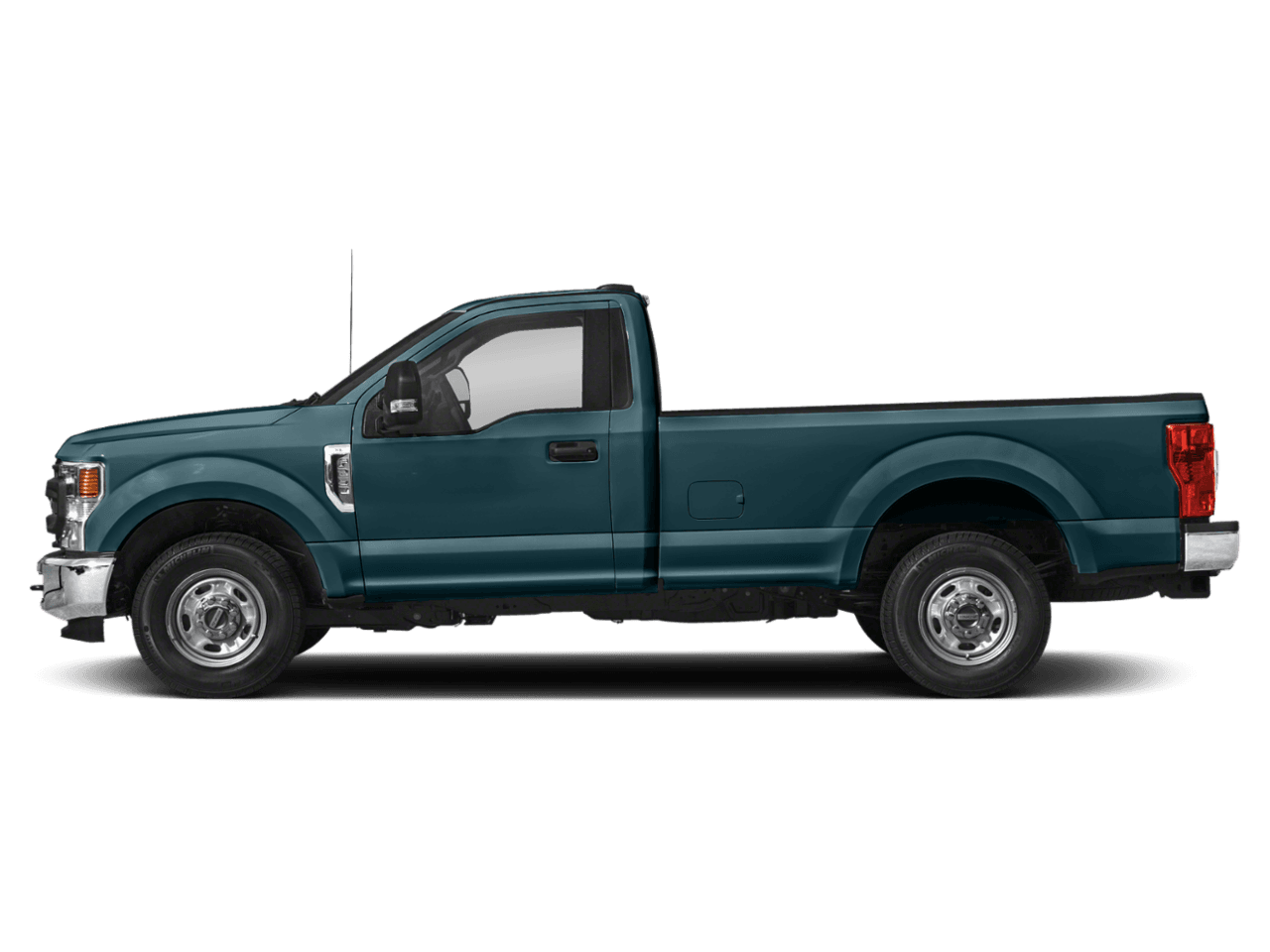 2021 Ford Super Duty F-250 SRW XL 4WD Reg Cab 8' Box - Profile, facing to the left
