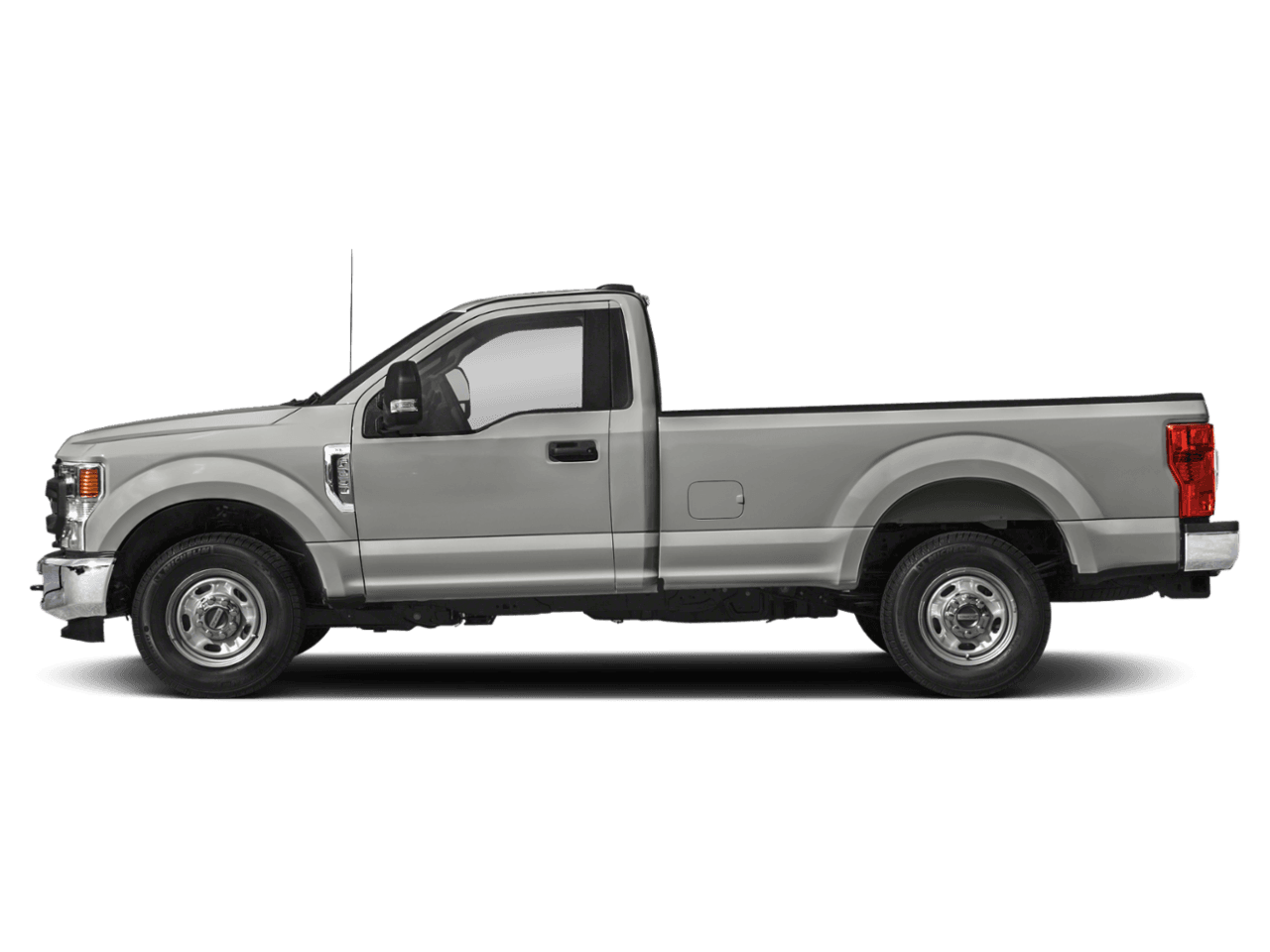 2021 Ford Super Duty F-250 SRW XL 4WD Reg Cab 8' Box - Profile, facing to the left