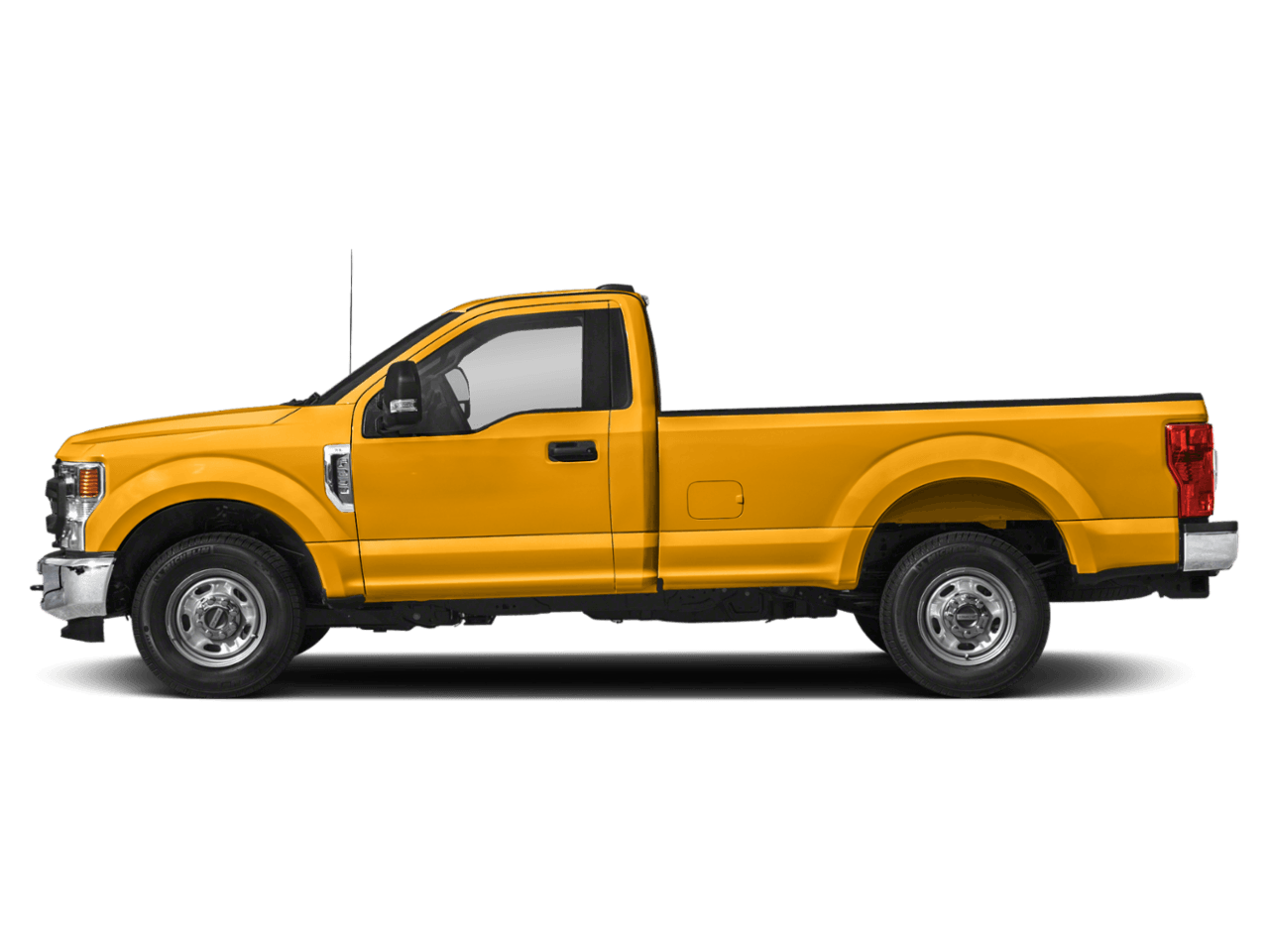 2021 Ford Super Duty F-250 SRW XL 4WD Reg Cab 8' Box - Profile, facing to the left