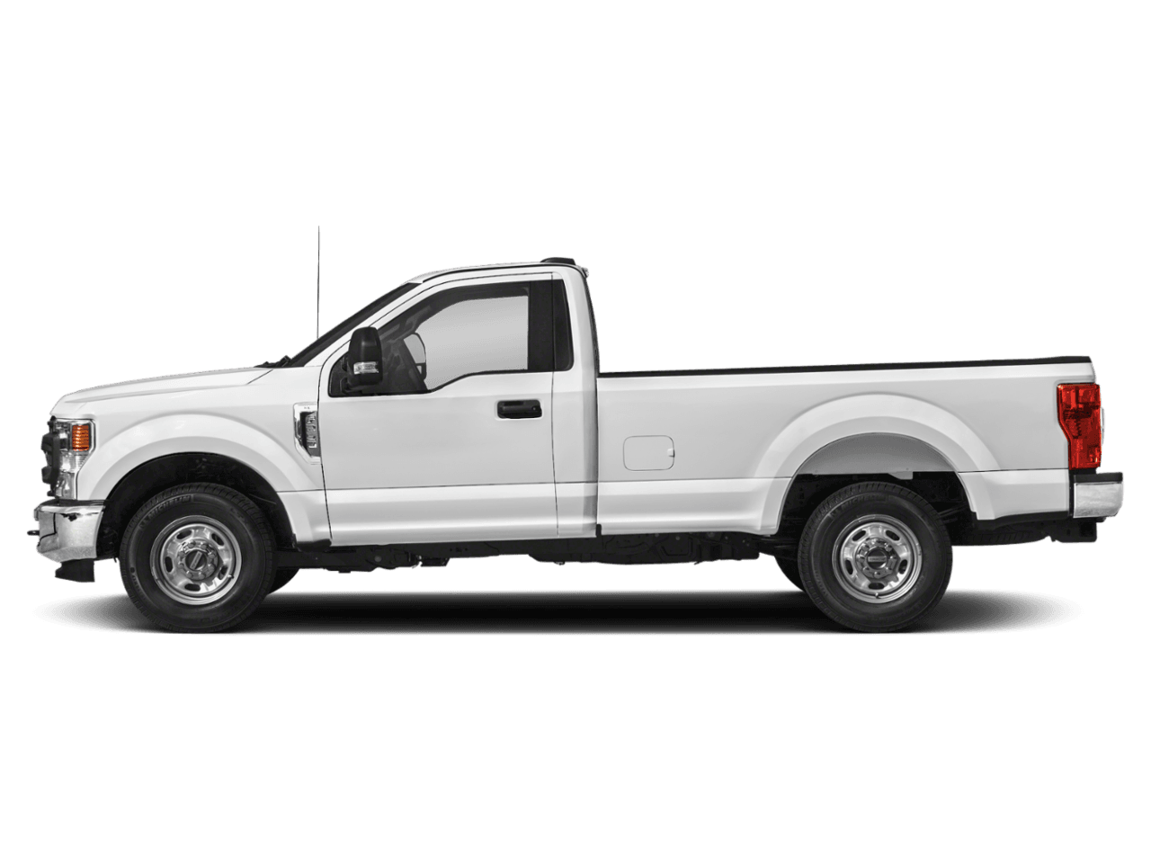 2021 Ford Super Duty F-250 SRW XL 4WD Reg Cab 8' Box - Profile, facing to the left