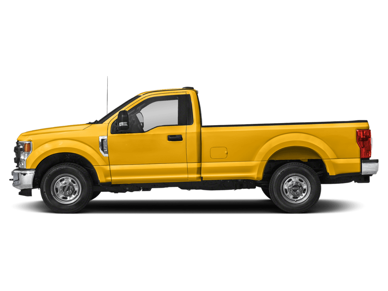 2021 Ford Super Duty F-250 SRW XL 4WD Reg Cab 8' Box - Profile, facing to the left
