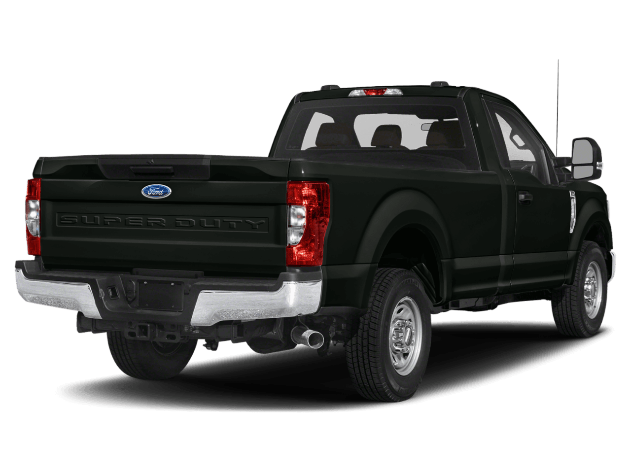 2021 Ford Super Duty F-250 SRW XL 4WD Reg Cab 8' Box - Rear 3/4, facing to the right