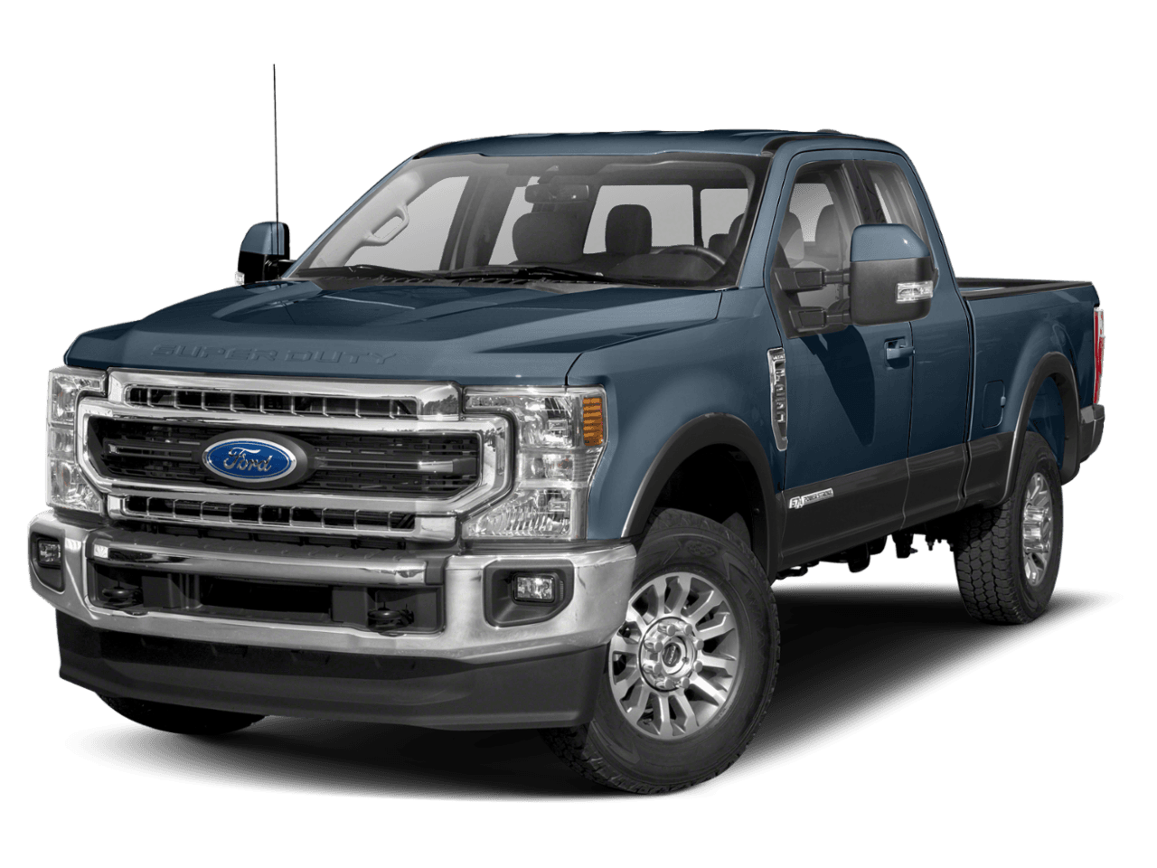 2021 Ford Super Duty F-250 SRW LARIAT - Front 3/4, facing to the left