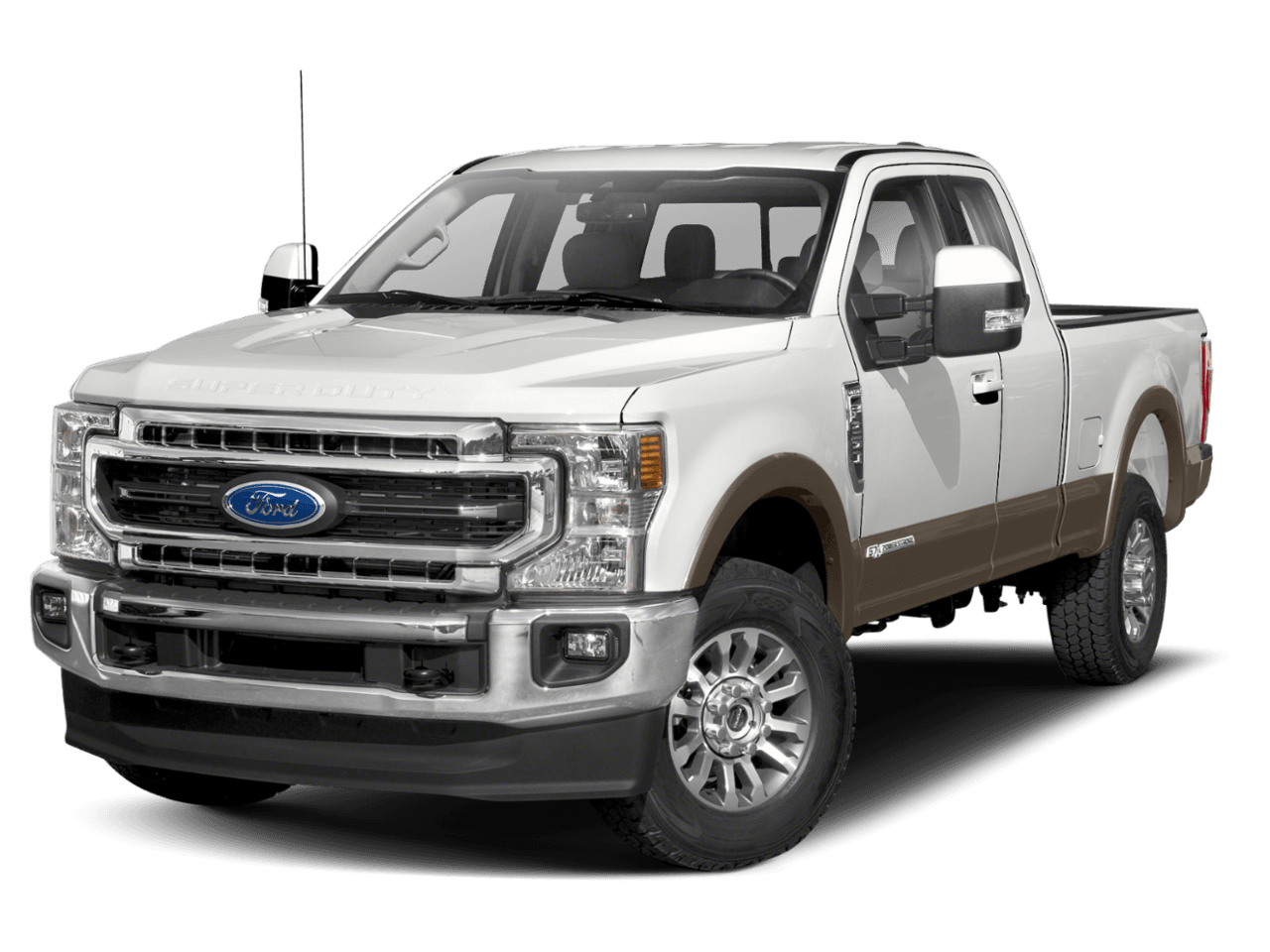 2021 Ford Super Duty F-250 SRW LARIAT - Front 3/4, facing to the left
