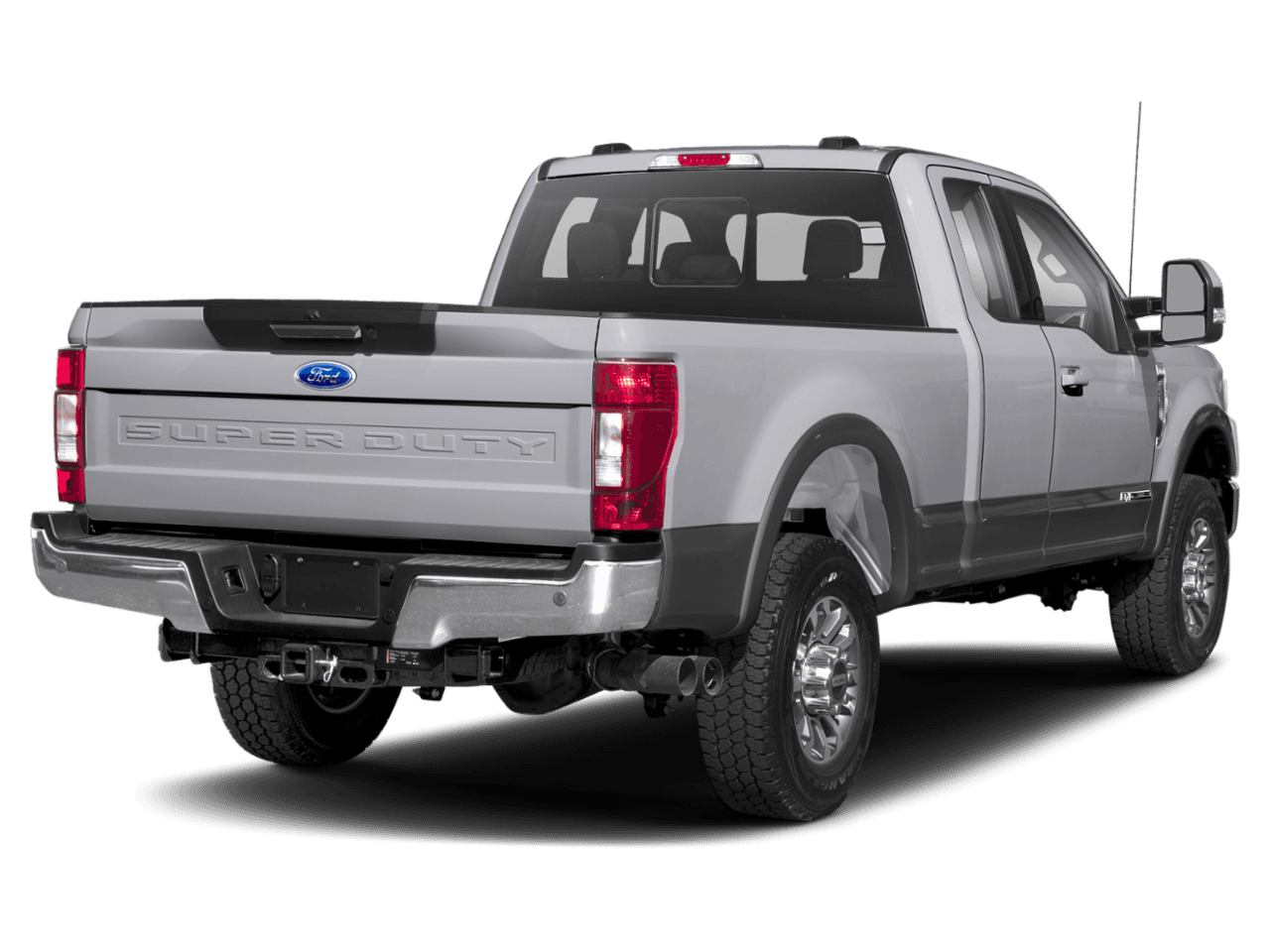 2021 Ford Super Duty F-250 SRW LARIAT - Rear 3/4, facing to the right