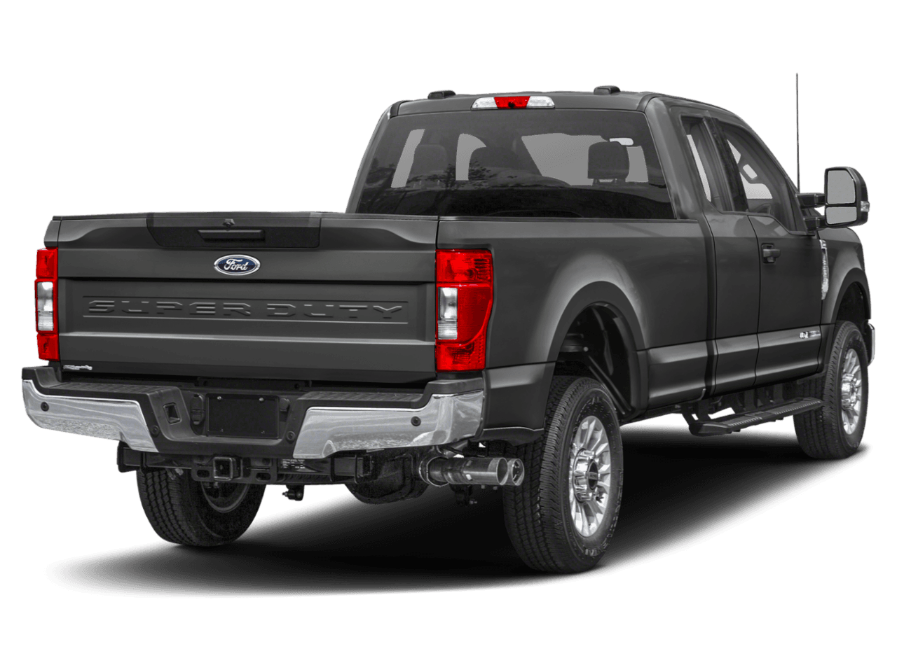 2021 Ford Super Duty F-250 SRW XLT - Rear 3/4, facing to the right