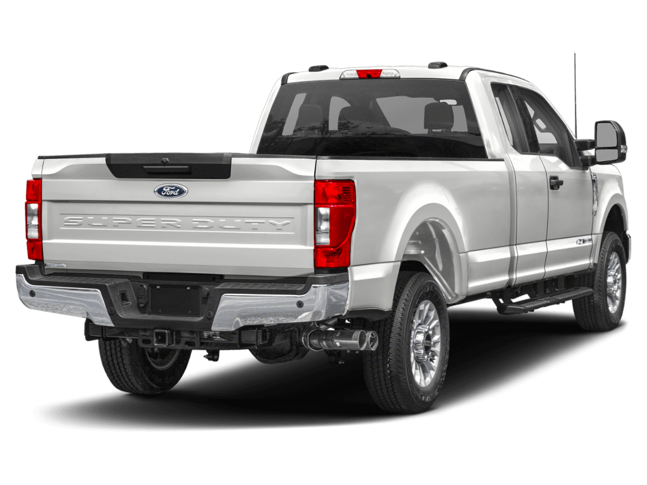2021 Ford Super Duty F-250 SRW XLT - Rear 3/4, facing to the right