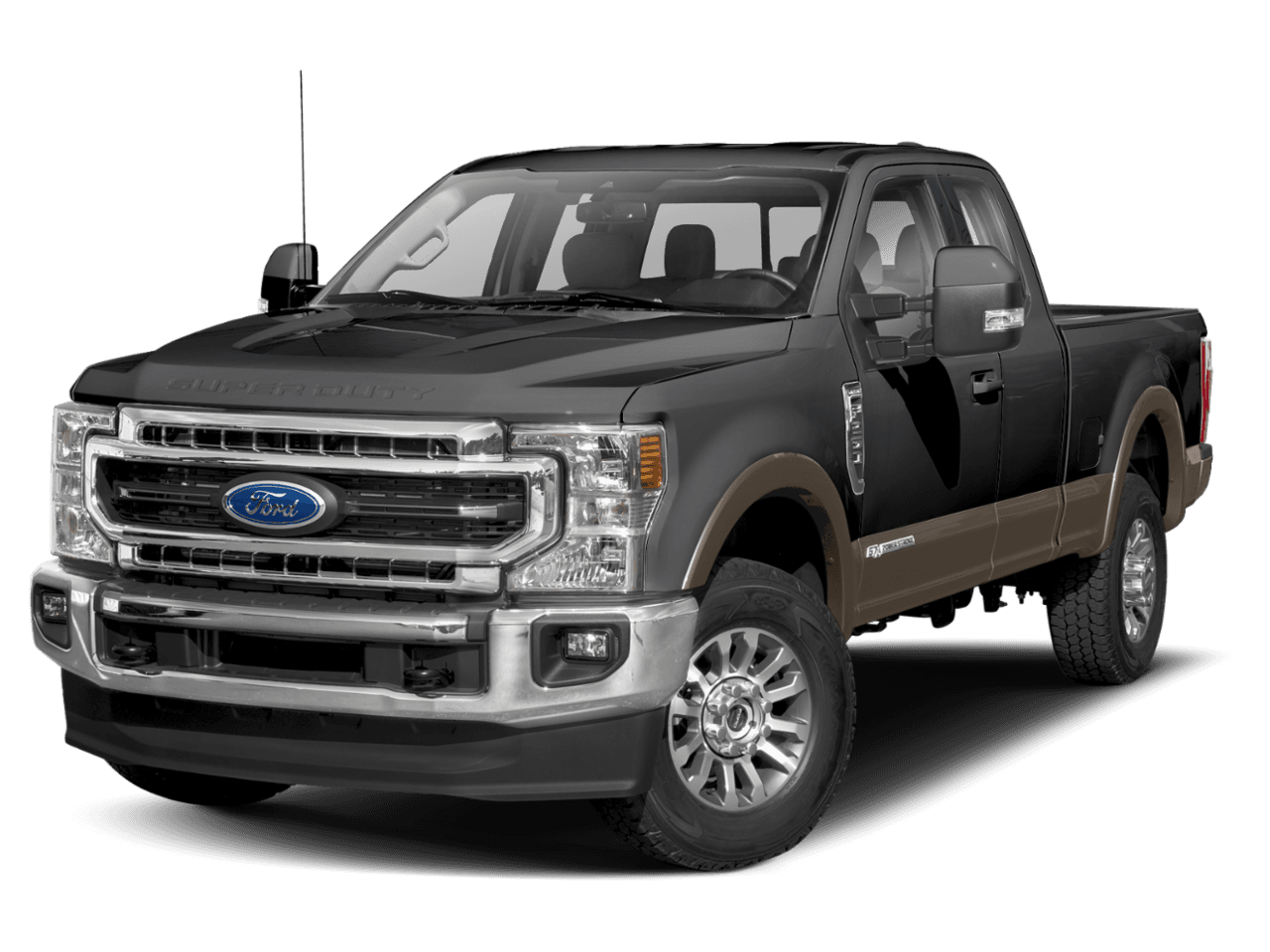 2021 Ford Super Duty F-250 SRW LARIAT - Front 3/4, facing to the left