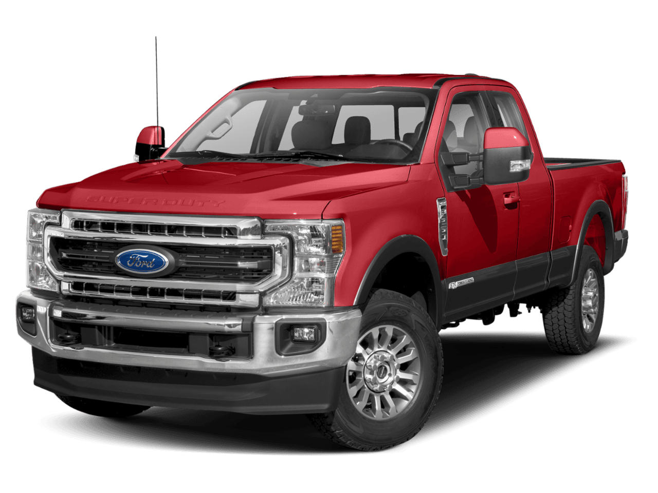 2021 Ford Super Duty F-250 SRW LARIAT - Front 3/4, facing to the left