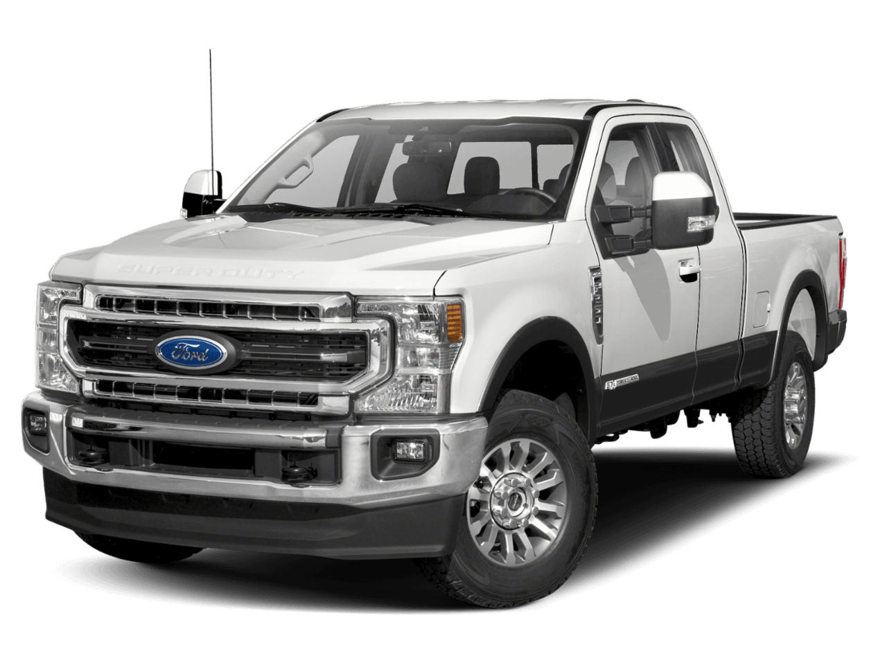 2021 Ford Super Duty F-250 SRW LARIAT - Front 3/4, facing to the left