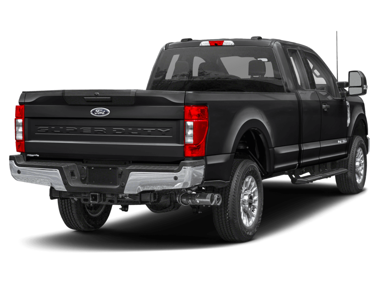 2021 Ford Super Duty F-250 SRW XLT - Rear 3/4, facing to the right