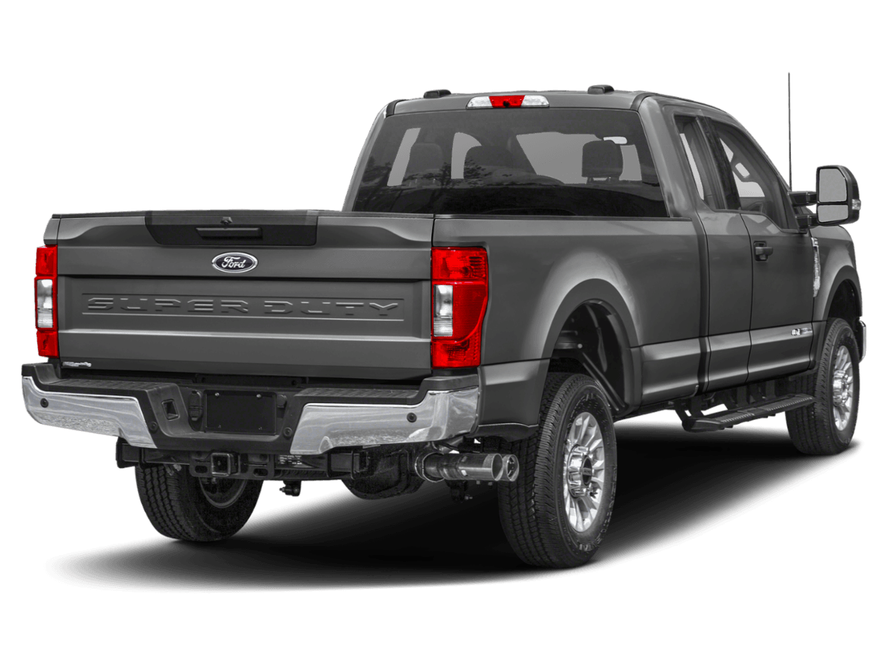 2021 Ford Super Duty F-250 SRW XLT - Rear 3/4, facing to the right