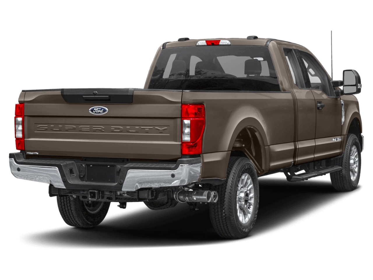 2021 Ford Super Duty F-250 SRW XLT - Rear 3/4, facing to the right