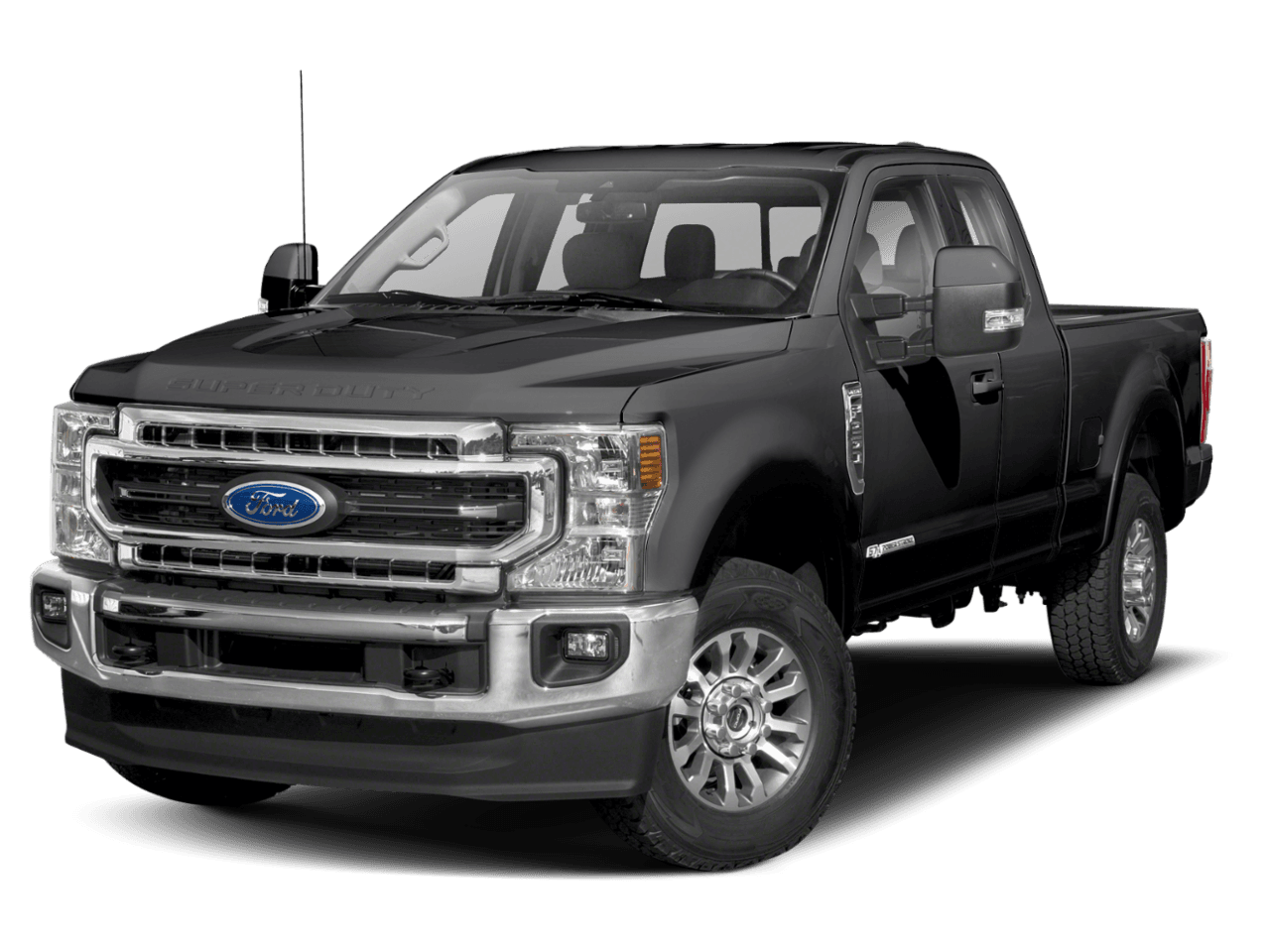 2021 Ford Super Duty F-250 SRW LARIAT - Front 3/4, facing to the left