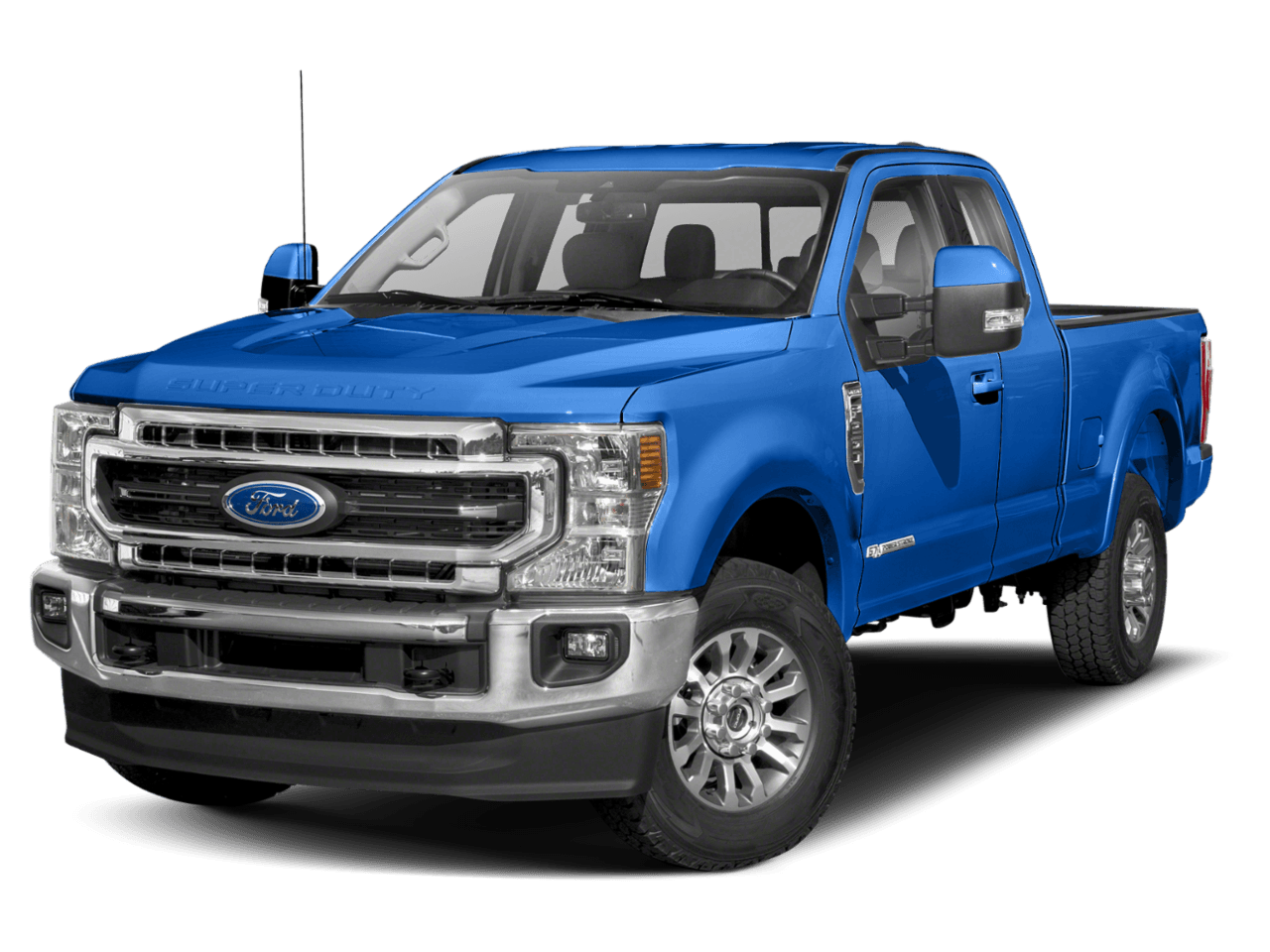 2021 Ford Super Duty F-250 SRW LARIAT - Front 3/4, facing to the left