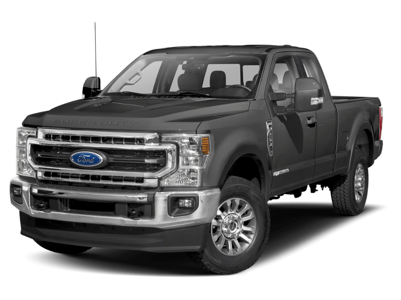 2021 Ford Super Duty F-250 SRW LARIAT - Front 3/4, facing to the left